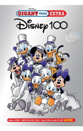 Disney 100. Gigant Poleca Extra. Tom 06/2023 - praca zbiorowa
