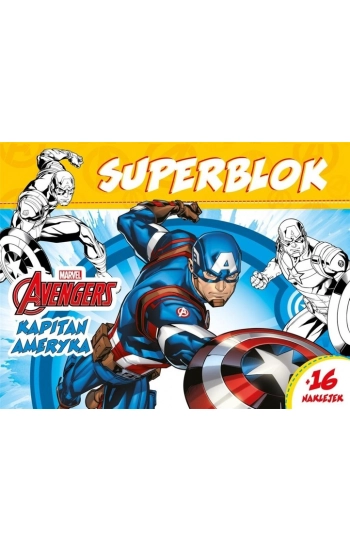 Superblok. Marvel Avengers Kapitan Ameryka - praca zbiorowa