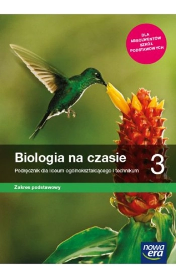 Nowe biologia na czasie podręcznik 3 liceum i technikum zakres podstawowy - Holeczek Jolanta