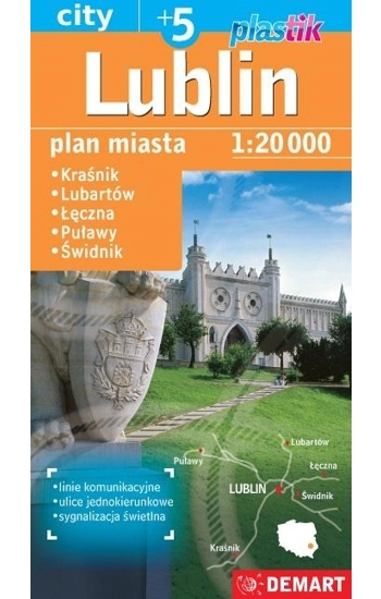 Lublin - mapa plastik - Opracowanie zbiorowe