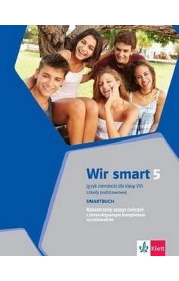 Wir smart 5 (klasa VIII Smartbuch + kod dostępu do podręcznika i ćwiczeń interaktywnych [Nowe wydanie 2021] - Opracowani