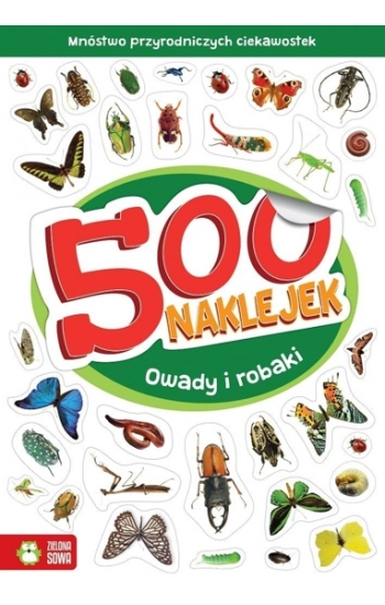 500 naklejek Owady i robaki - praca zbiorowa