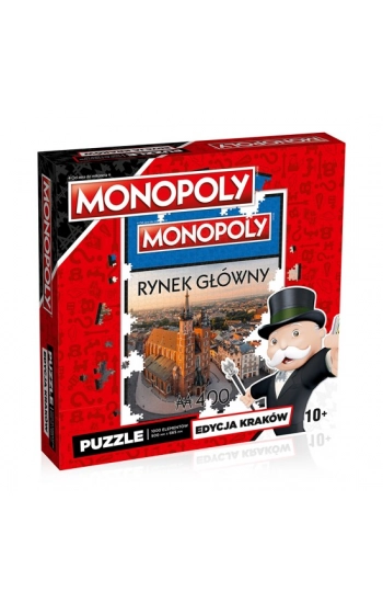 Puzzle 1000 Monopoly Square Kraków Rynek - zbiorowa praca