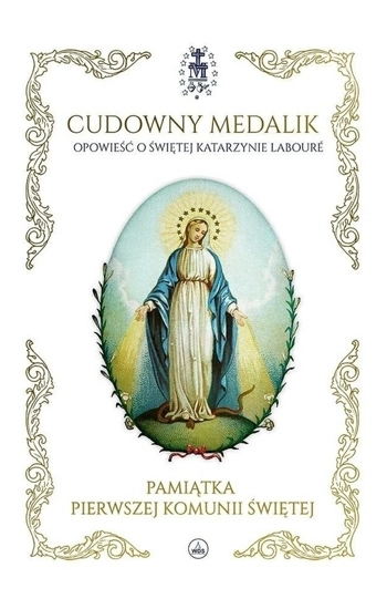Cudowny medalik Pamiątka I Komunii Świętej - Windeatt Fabyan