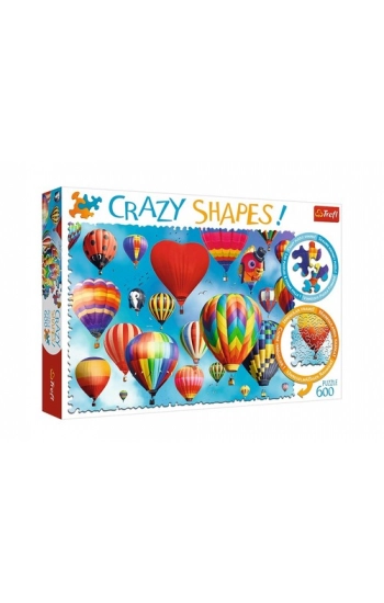 Puzzle 600 Crazy Shapes Kolorowe balony 11112