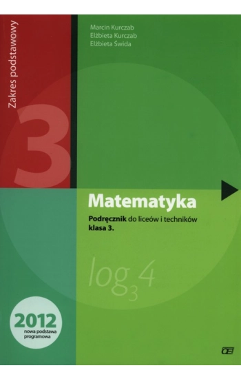Matematyka LO 3 podr. ZP Świda NPP w.2014 OE - Marcin Kurczab