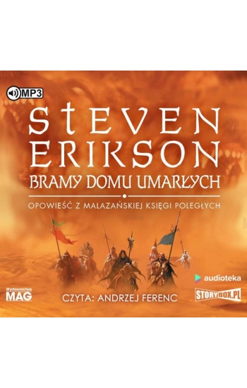 CD MP3 Bramy Domu Umarłych (audio) - Erikson Steven
