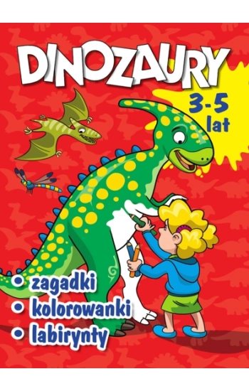 Dinozaury. Zagadki, kolorowanki, labirynty - Wojciech Górski