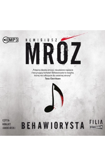 CD MP3 Behawiorysta (audio) - Remigiusz Mróz