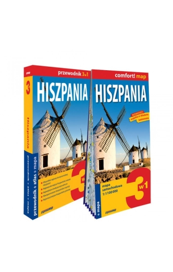 Explore!guide Hiszpania 3w1: przewodnik + atlas