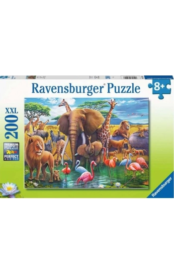 Puzzle 2D 200 Dzikie zwierzęta XXL 13292 - zbiorowa praca