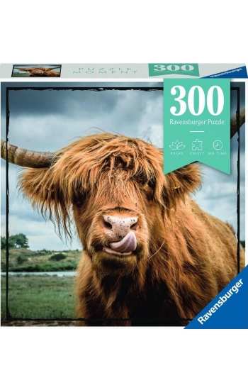 Puzzle 300 Momenty Szkocka krowa 13273 - zbiorowa praca