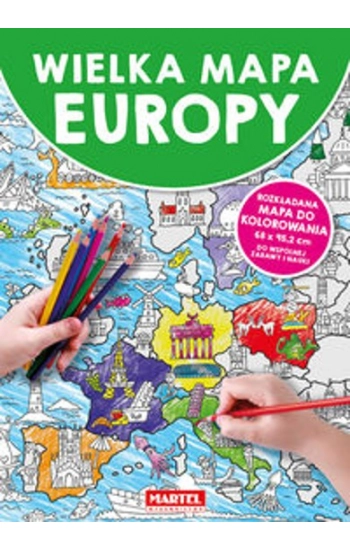 Wielka mapa Europy - zbiorowa praca